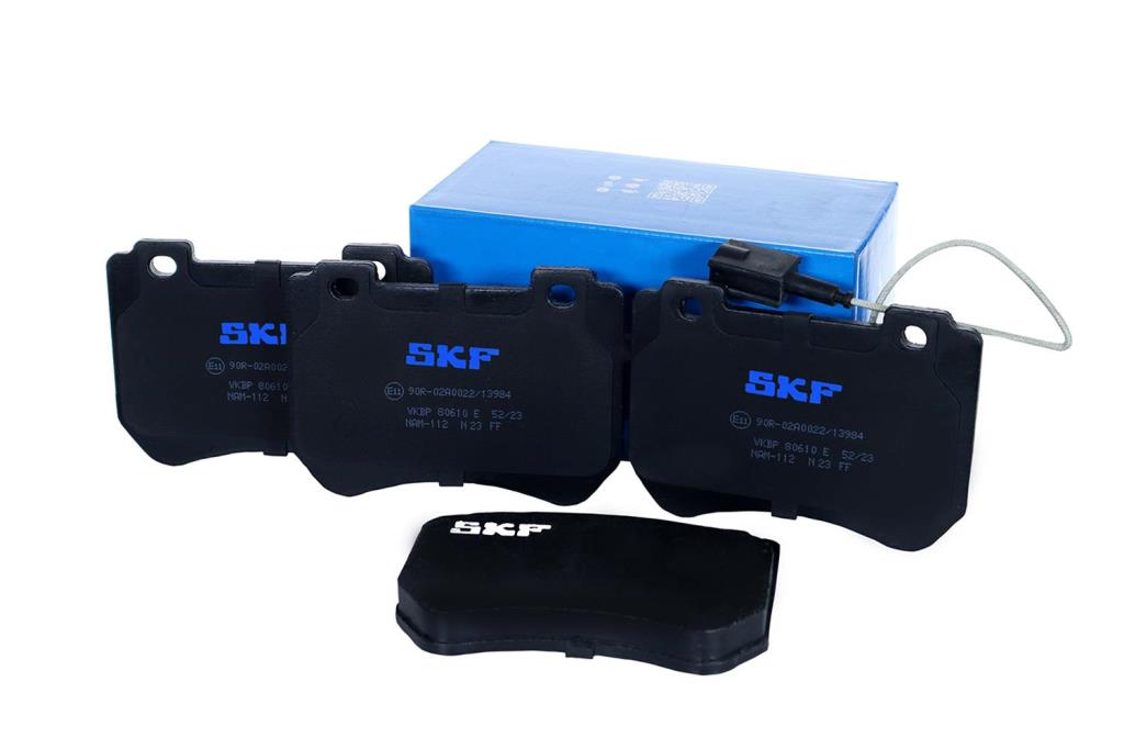 Jeu de 4 plaquettes de frein SKF VKBP 80610 E